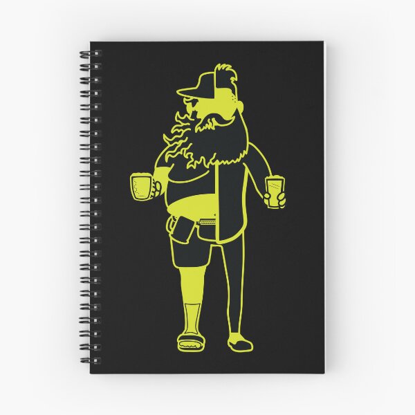 Item preview, The two sides of a beer drinker designed and sold by LostintheLines.