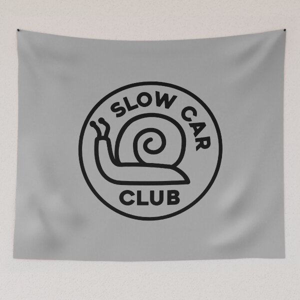 Item preview, Slow Car Club - Black designed and sold by ApexFibers.