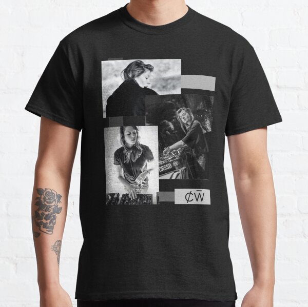 Charlotte de Witte - noir et blanc T-shirt classique