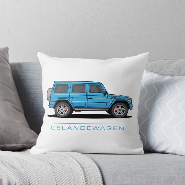 Item preview, Merc 4x4 SUV Luxury Car Wagon Light Blue Premium designed and sold by MerchBothCo.