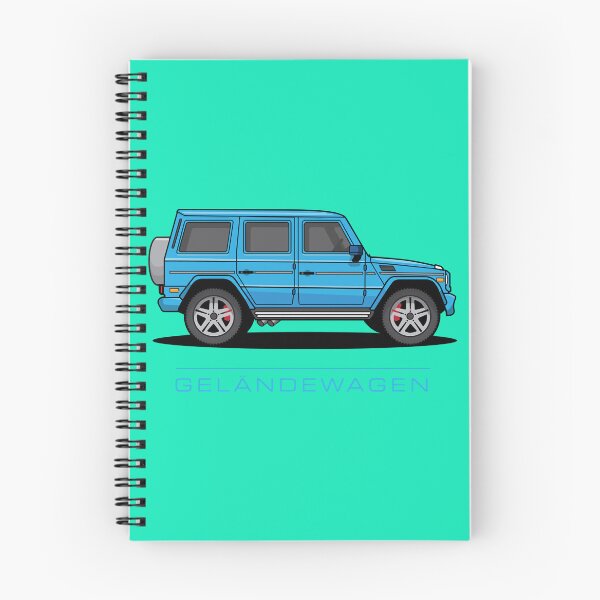 Item preview, Merc 4x4 SUV Luxury Car Wagon Light Blue Premium designed and sold by MerchBothCo.