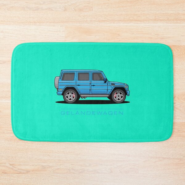 Item preview, Merc 4x4 SUV Luxury Car Wagon Light Blue Premium designed and sold by MerchBothCo.
