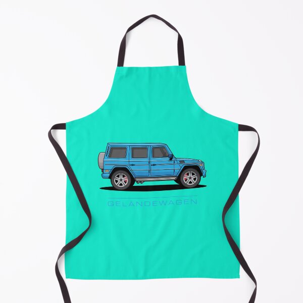 Item preview, Merc 4x4 SUV Luxury Car Wagon Light Blue Premium designed and sold by MerchBothCo.