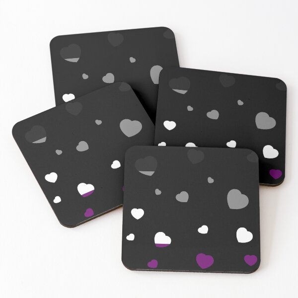 Item preview, Chaotic Hearts, Pride Series - Asexual designed and sold by StephOBrien.