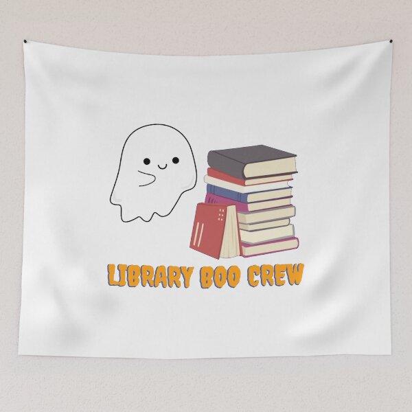 Item preview, Library boo crew - Halloween designed and sold by PellSilversmith.