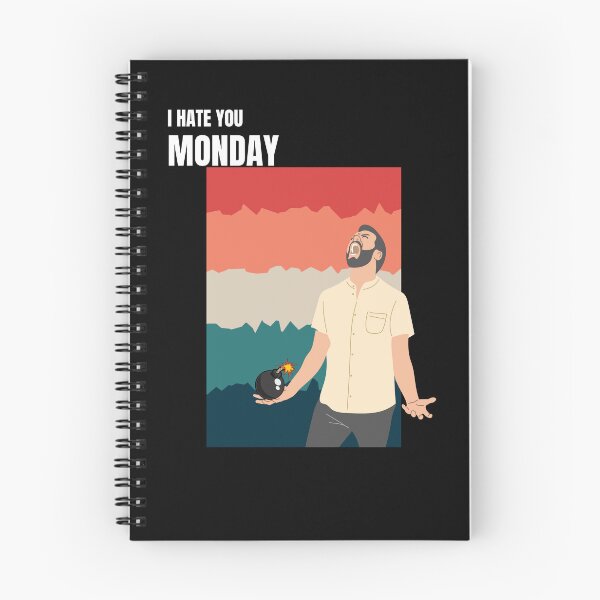 Item preview, i hate monday designed and sold by SwifTech.