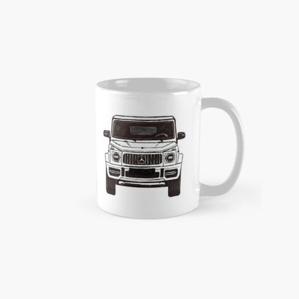 Mercedes Benz G63 AMG - illustration  Coffee Mug for Sale by MerchBothCo