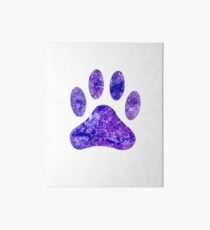 Purple Paw Art Board