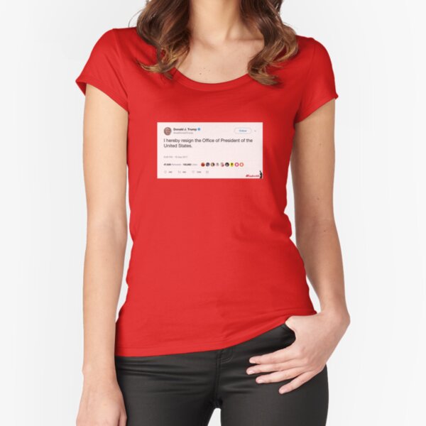 Wishful Tweeting Fitted Scoop T-Shirt