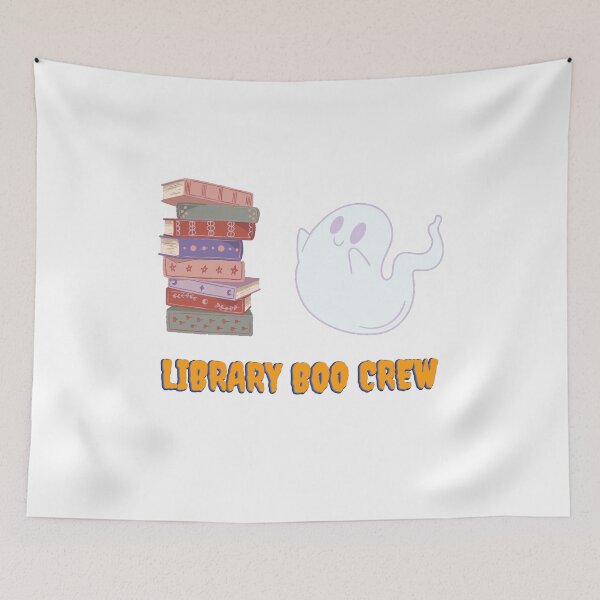 Item preview, Library boo crew - Halloween designed and sold by PellSilversmith.