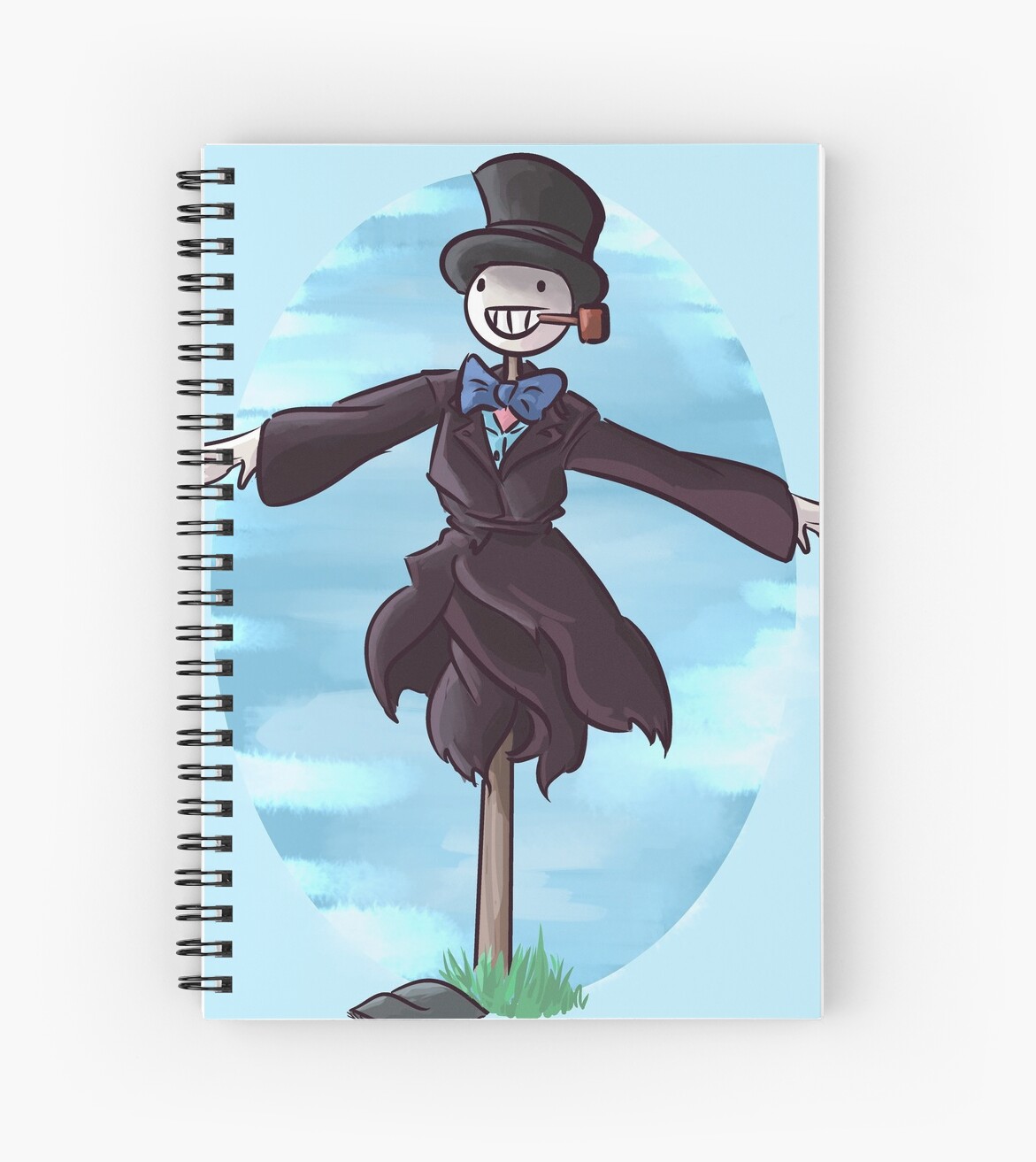 Turnip Head Howls Moving Castle Spiral Notebooks By Ink Pocket