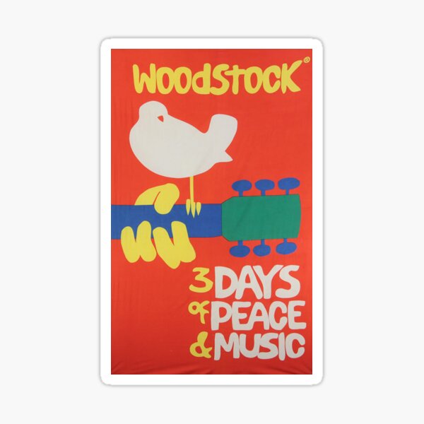 Woodstock Sticker