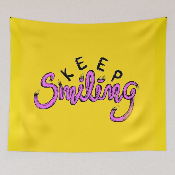 Item preview, Keep smiling designed and sold by Urban Wall Art Art.