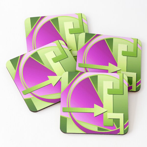 Item preview, Circuit Diagram - Lime Green & Magenta designed and sold by Marymarice.