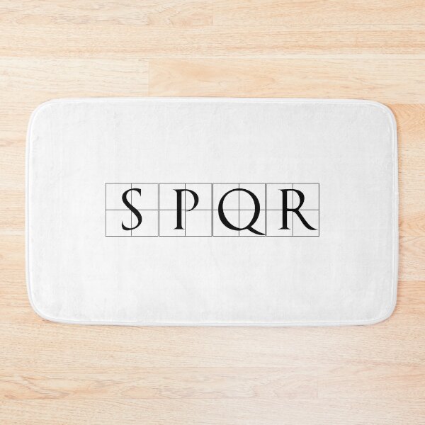 Item preview, SPQR - Senatus Populusque Romanus - Latin - Roman Empire designed and sold by JourneyCreative.