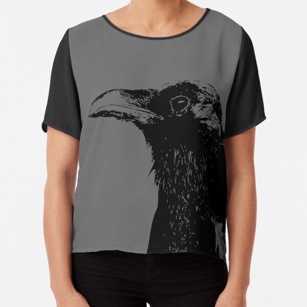 Crow Chiffon Top