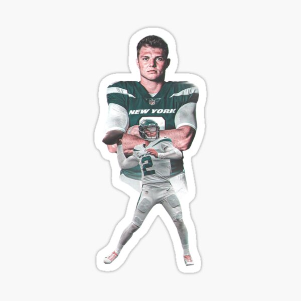 New York Jets: Zach WIlson 2022 - Officially Licensed NFL Removable  Adhesive Decal