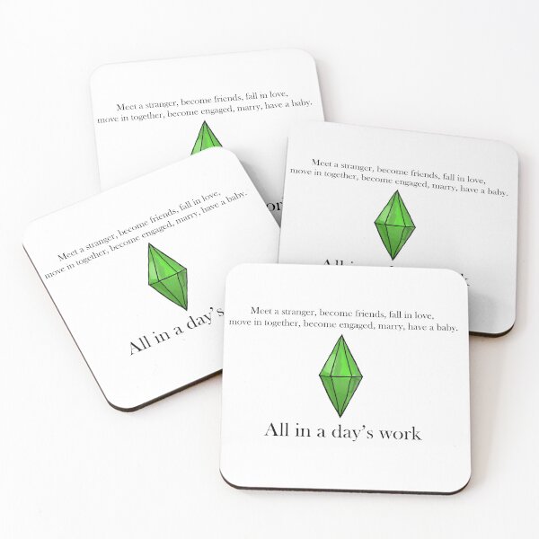 Item preview, All in a days work - Sims designed and sold by Hollie Burton.