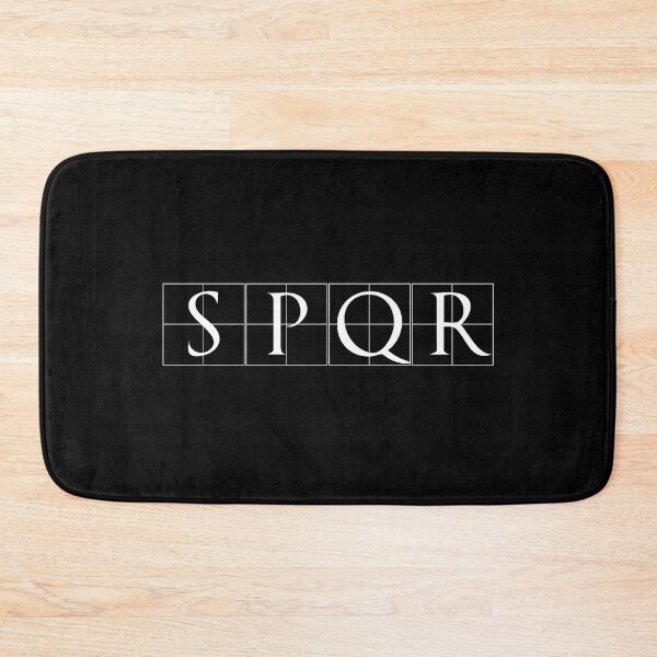 Item preview, SPQR - Senatus Populusque Romanus - Latin - Roman Republic designed and sold by JourneyCreative.