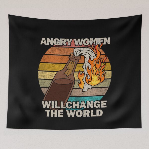 Item preview, Angry women will change the world designed and sold by ValentinaHramov.