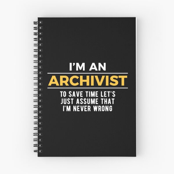 Item preview, Archivist Archival Science Witty designed and sold by NestaReign.