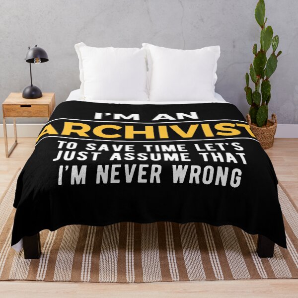 Item preview, Archivist Archival Science Witty designed and sold by NestaReign.