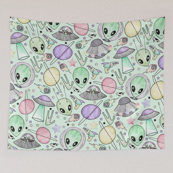Item preview, ALIEN INVASION • in mint designed and sold by Jordyn St. John.