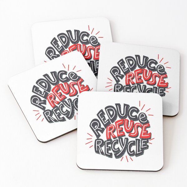 Item preview, Reduce Reuse Recycle Quote Eco-friendly Design designed and sold by ZenDesigner.