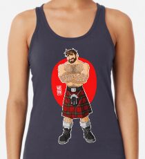 ADAM LIKES KILTS - HEMDLOS Racerback Tank Top