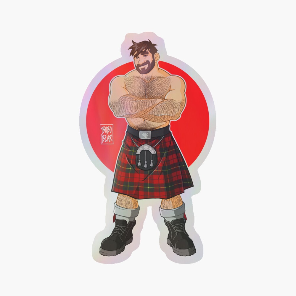 ADAM LIKES KILTS SHIRTLESS