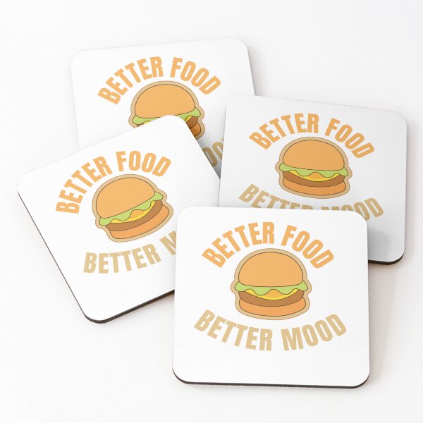 Item preview, Better food better mood hamburger t-shirt  designed and sold by OneDayCollected.