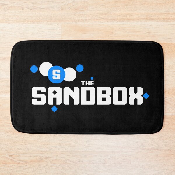 Item preview, The Sandbox SAND Crypto Altcoin - Blue White Logo designed and sold by CryptoMoods.