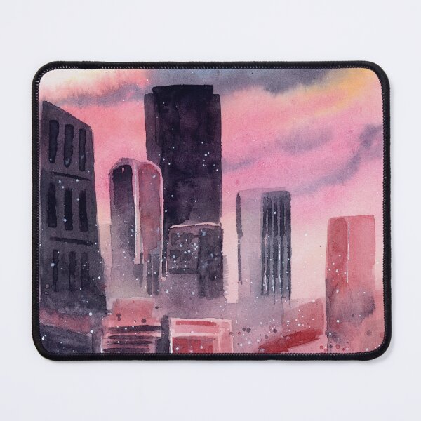 Item preview, Townscape - Watercolour Painting designed and sold by Pattokarts.
