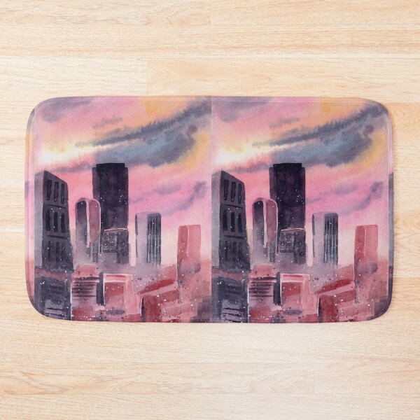 Item preview, Townscape - Watercolour Painting designed and sold by Pattokarts.