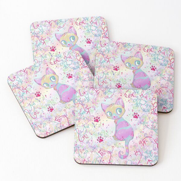 Item preview, Mystical Little Kitty designed and sold by vanillakirsty.