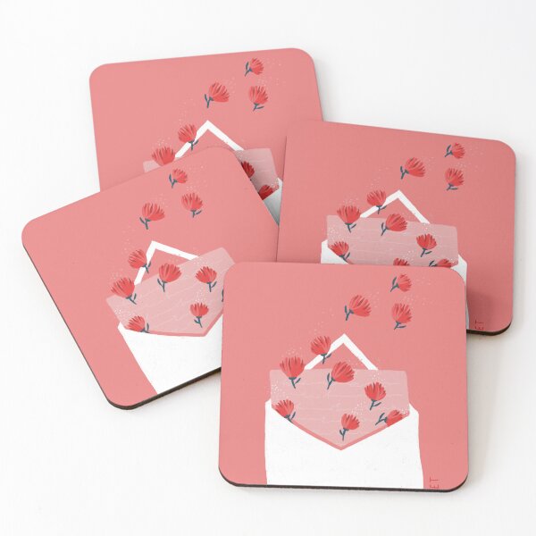 Item preview, Flowery love letter designed and sold by Ema Tudose.