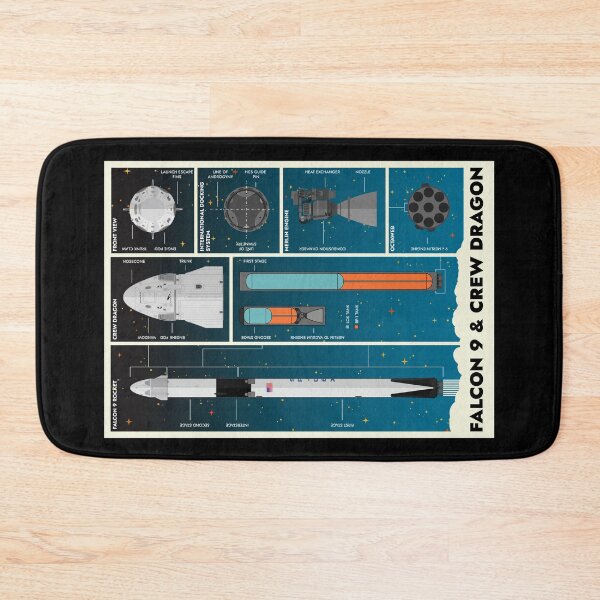 Item preview, Falcon 9 & Crew Dragon designed and sold by BGALAXY.