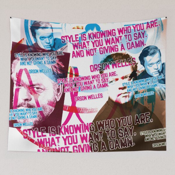 Item preview, Orson Welles, quote style designed and sold by Mauswohn.