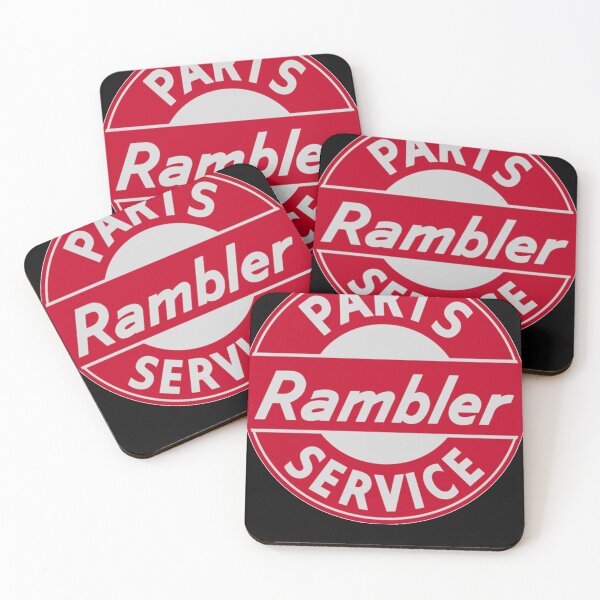 Item preview, Rambler parts and service vintage sign designed and sold by Daviard.