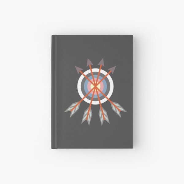 Archery Target Hardcover Journal