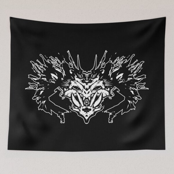 Item preview, Demon head - outline designed and sold by psychonautic.