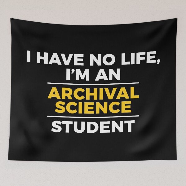 Item preview, Archival Science Student Archivist designed and sold by NestaReign.