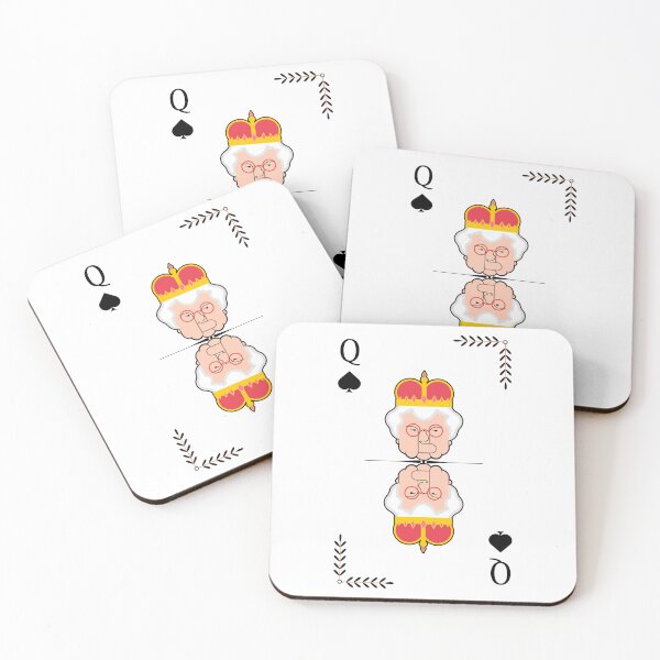 Artikelvorschau, Altes Pik-Dame-Pokerkartendesign entworfen und verkauft von Kubala.