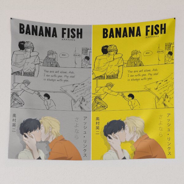 Item preview, Ash Lynx Eiji Okumura - Banana Fish sticker designed and sold by ArtAndDesignA.