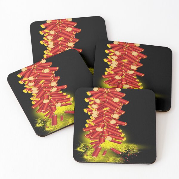 Item preview, Red fireworks, Firecracker designed and sold by NOAHDUNN.