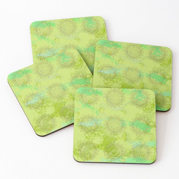 Item preview, Sunflowers on green designed and sold by GasconyPassion.