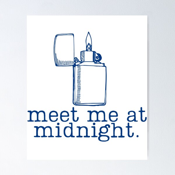 Item preview, meet me at midnight pocket lighter designed and sold by ZacharieFoucher.