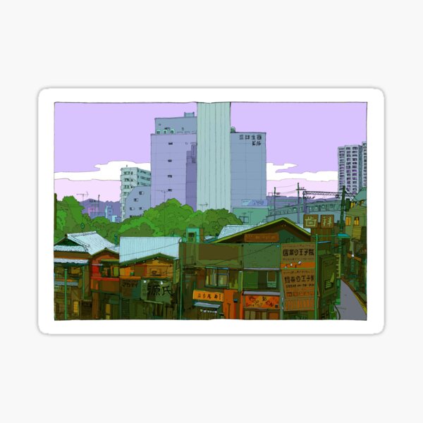 Overcast Tokyo Sticker