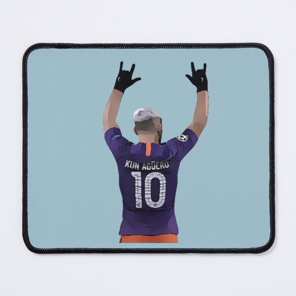 Item preview, Kun Aguero Goal Celebration Iconic designed and sold by ijdesigns.