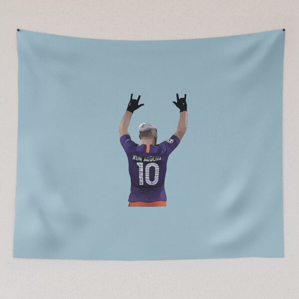 Item preview, Kun Aguero Goal Celebration Iconic designed and sold by ijdesigns.